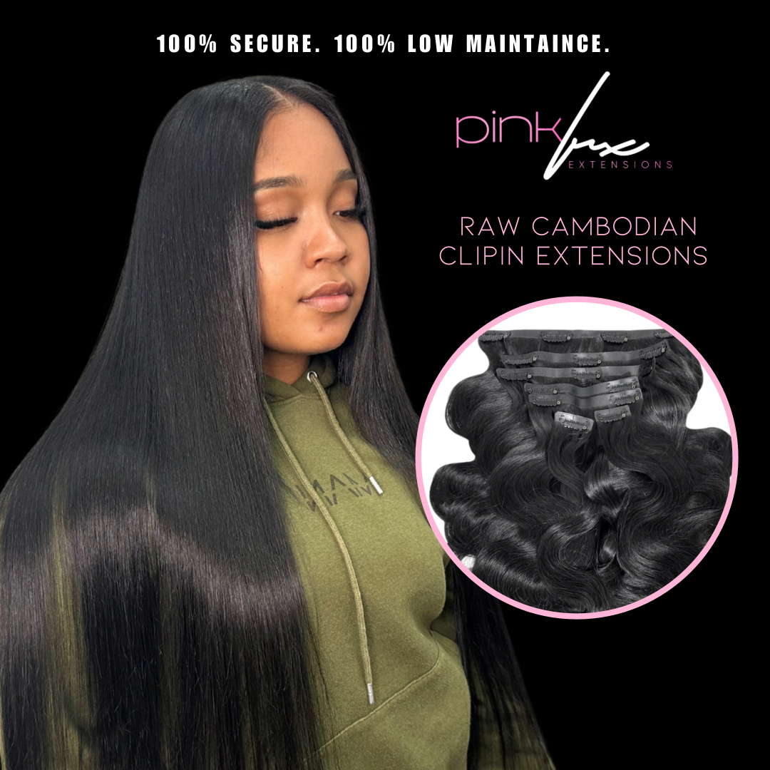 Raw Cambodian Clip Ins