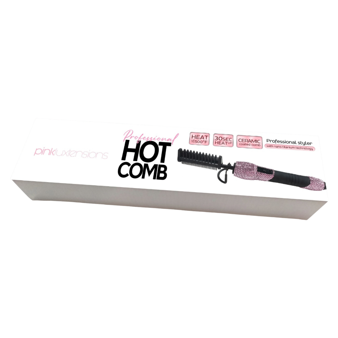 Pink Pro Hot Comb